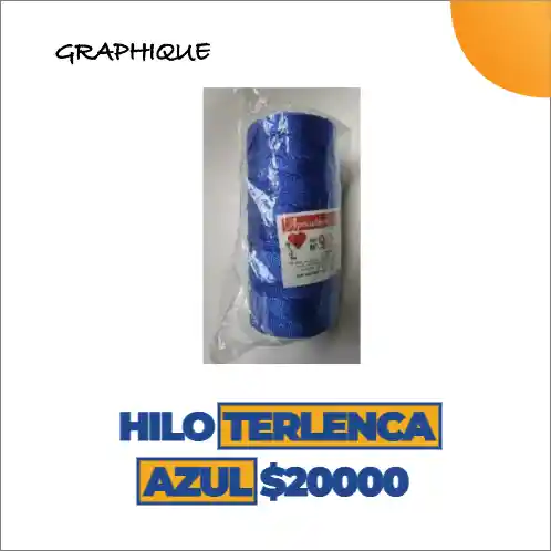 Hilo Terlenca Azul