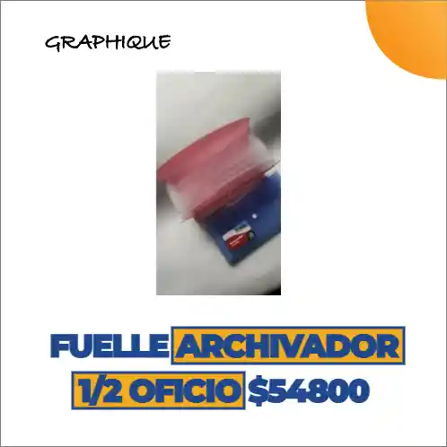 Fuelle Archivador Medio Oficio