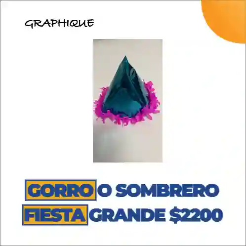 Gorro O Sombrero Fiesta Grande