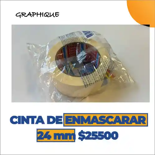 Cinta De Enmascarar 24mm