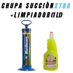 Chupa De Succion ( Succionxtra ) + Limpiador Bicarbonato ( 1 Lt)