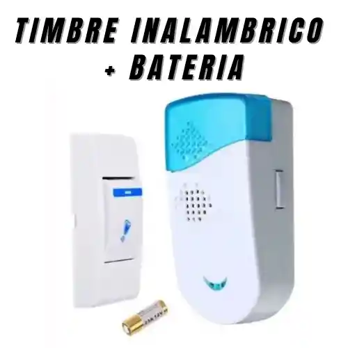 Timbre Inalambrico ( Incluye Bateria)