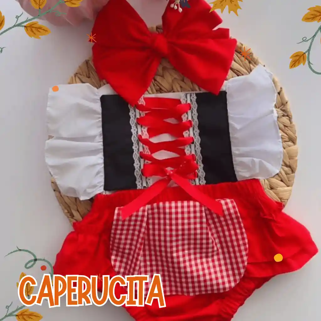 Disfraz Caperucita Roja Bebe 3-6m