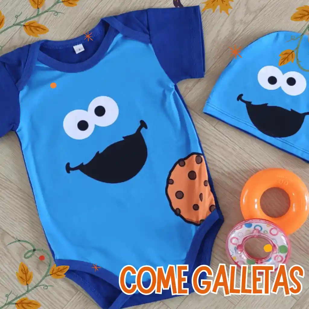 Disfraz Comegalletas Bebe 6-9m