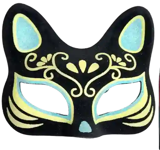 Mascara Antifaz, De Gato - Halloween