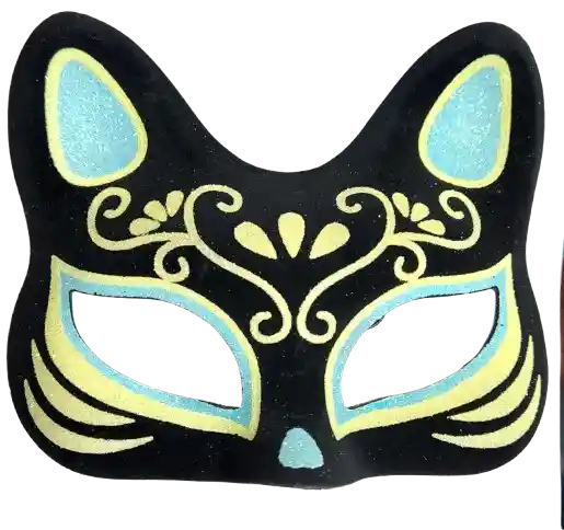 Mascara Antifaz, De Gato - Halloween