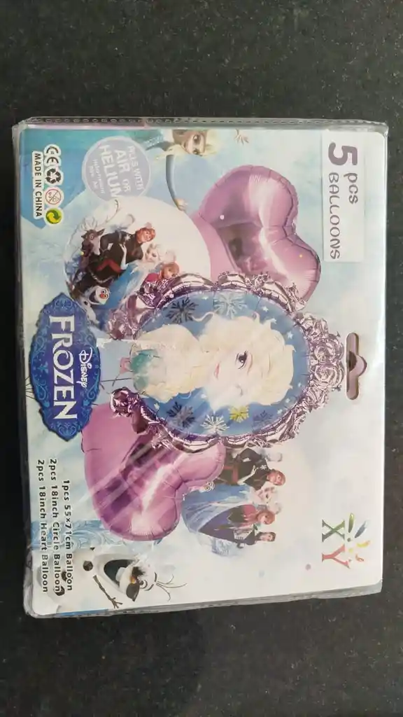 Globo Frozen X 5 Piezas