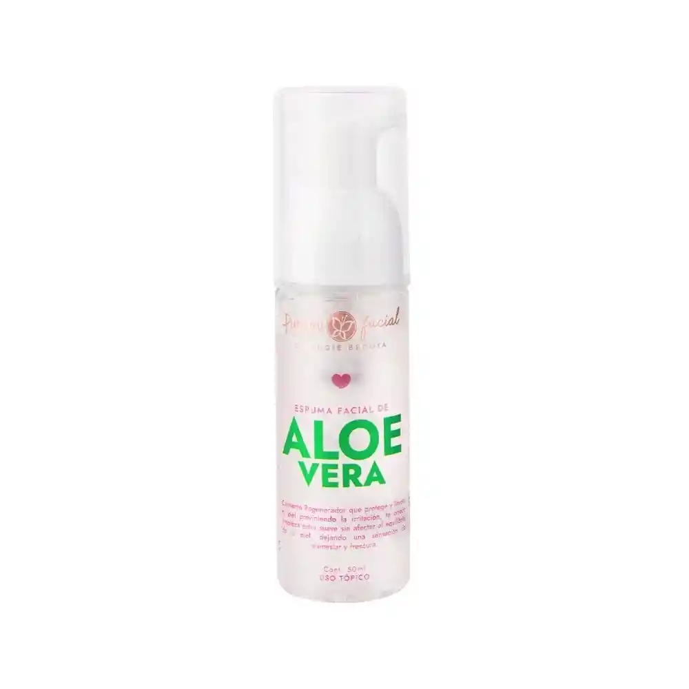 Purpure Facial Mini Espuma Facial Aloe Vera 50ml (piel Mixta)