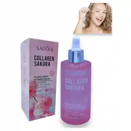 Serum Facial Con Extracto De Sakura Piel 4 Veces Mas Hidratada Sadoer 100ml