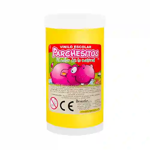 Vinilo Pintura Amarillo 125 Gr Parchesitos