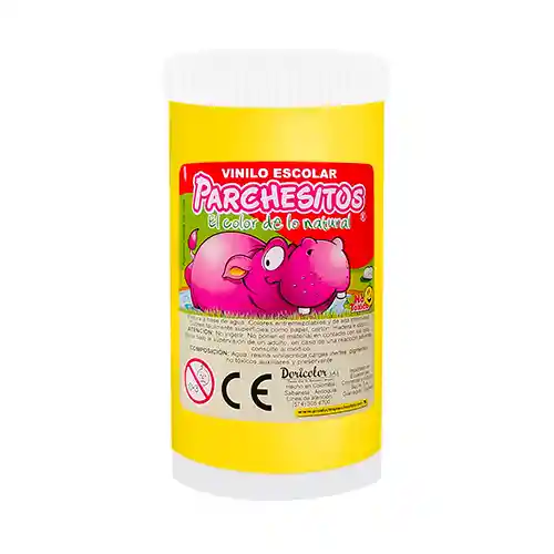 Vinilo Pintura Amarillo 125 Gr Parchesitos