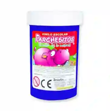 Vinilo Pintura Azul 125 Gr Parchesitos