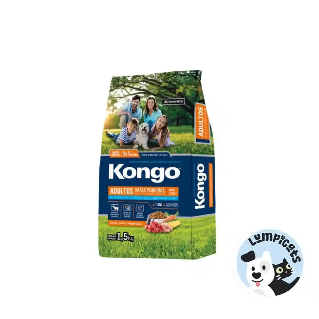 Kongo Para Perros Razas Pequeñas Bulto 8 Kg