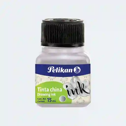 Tinta Pelikan China Plata