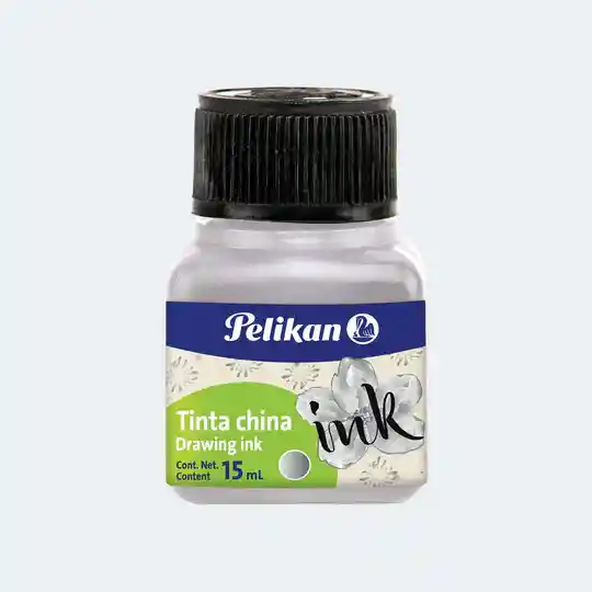 Tinta Pelikan China Plata