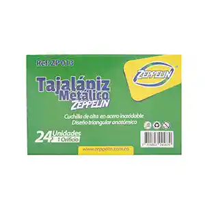 Tajalapiz Metalico Sencillo Caja X 24 Unidades