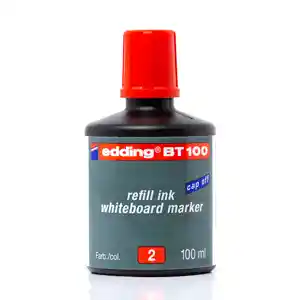 Tinta Edding Roja X 100 Ml