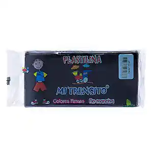 Plastilina Trensito Negra X 250 Gr