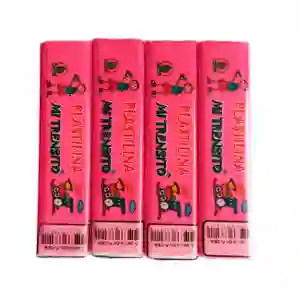 Plastilina Trensito Fucsia Paquete X 12 Unidades