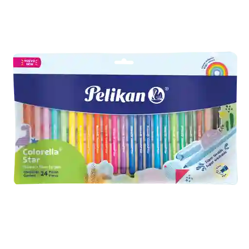 Plumon Pelikan X 24 Unidades