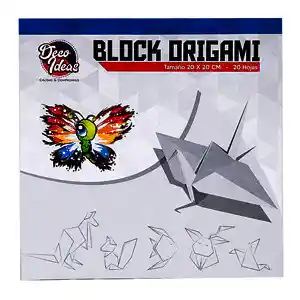 Papel Origami 20 X 20 X 20hojas