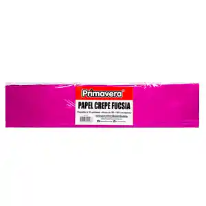 Papel Crepe Fucsia Oscuro Paquete X 10 Unidades