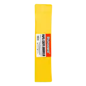 Papel Crepe Amarillo Bandera Paquete X 10 Unidades