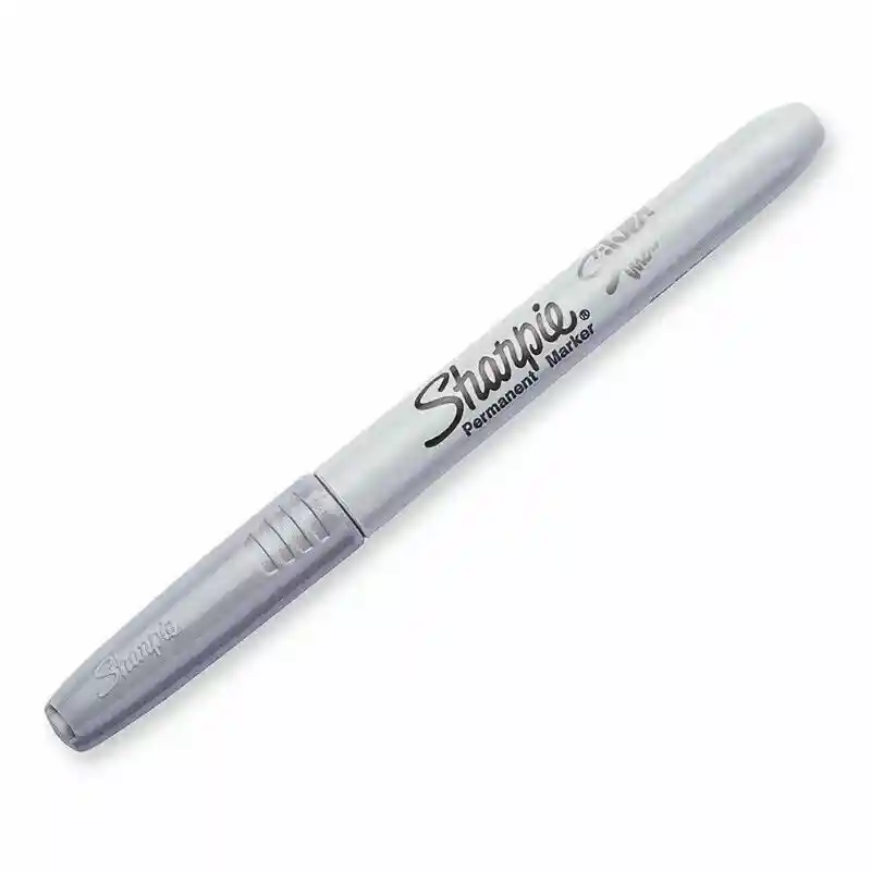 Marcador Sharpie Plata X Unidad