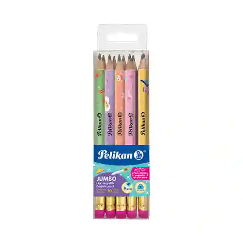 Lapiz Pelikan Jumbo Diseños X 10 Unidades