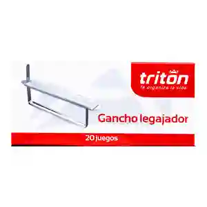 Gancho Legajador Triton Institucional Paquete X 20 Unidades