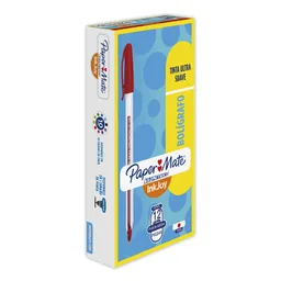 Esfero Kilometrico 100 Rojo Caja X 12 Unidades