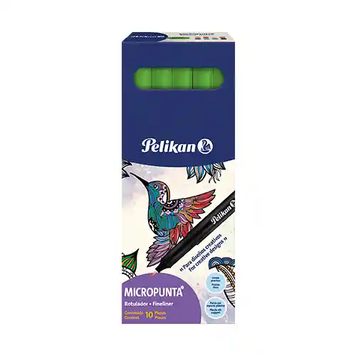 Esfero Pelik Micropunta Caja X 10 Unidades