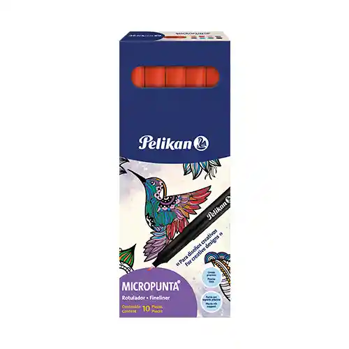 Esfero Pelik Micropunta Caja X 10 Unidades