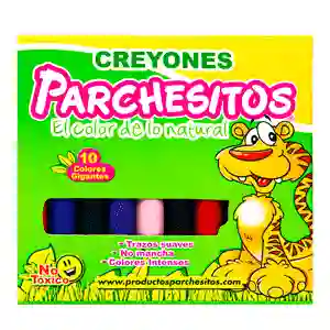 Creyon Parchesitos Gigante X 10 Unidades
