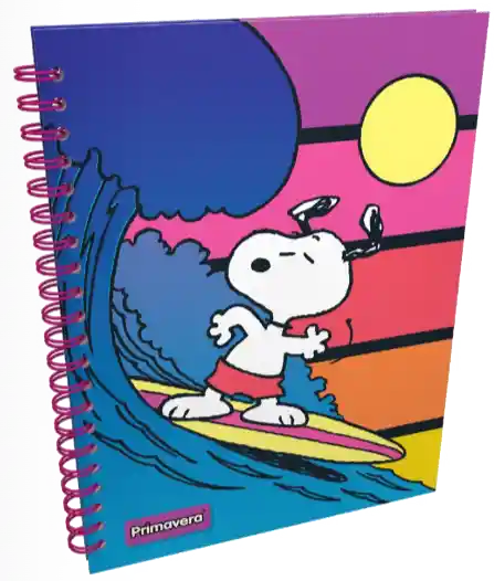 Cuaderno Primavera Argollado 105 Pasta Dura