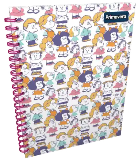 Cuaderno Primavera Argollado 105 Pasta Dura