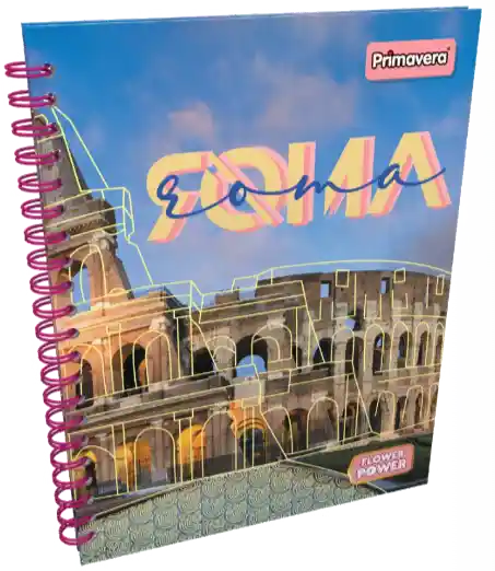 Cuaderno Primavera Argollado 105 Pasta Dura
