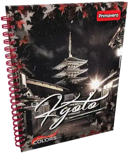 Cuaderno Primavera Argollado 105 Pasta Dura