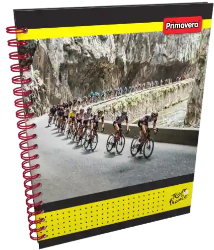 Cuaderno Primavera Argollado 105 Pasta Dura