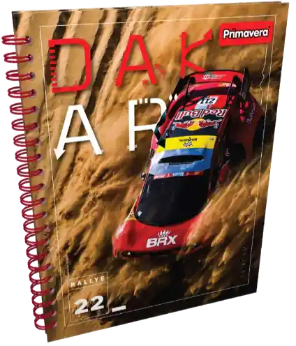 Cuaderno Primavera Argollado 105 Pasta Dura
