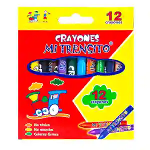 Creyon Trensito X 12 Unidades