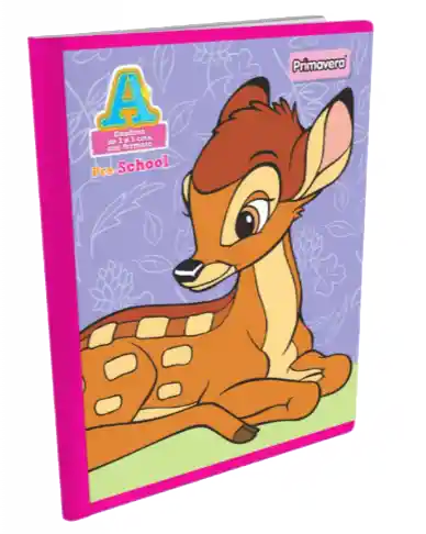 Cuaderno Primavera 100 Hojas A-b-c-d