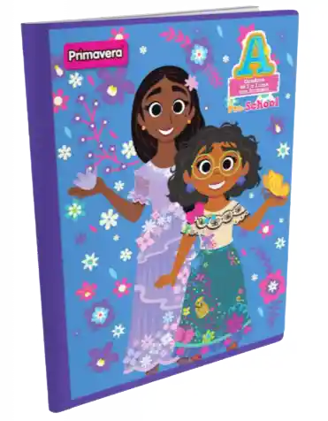 Cuaderno Primavera 100 Hojas A-b-c-d