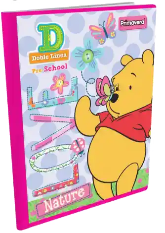 Cuaderno Primavera 100 Hojas A-b-c-d