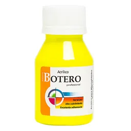 Acrilico Botero Fluor X 60 Ml Amarillo