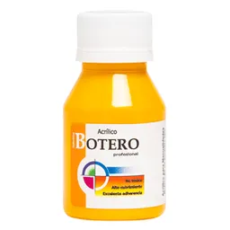 Acrilico Botero X 60 Ml Amarillo Oscuro