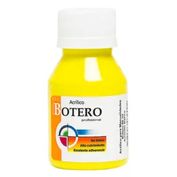 Acrilico Botero X 60 Ml Amarillo