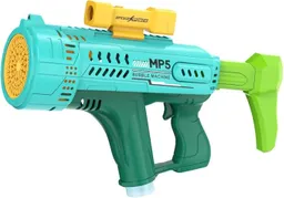 Pistola De Burbujas Gatling Automática Para Interiores Y Exteriores Electrica