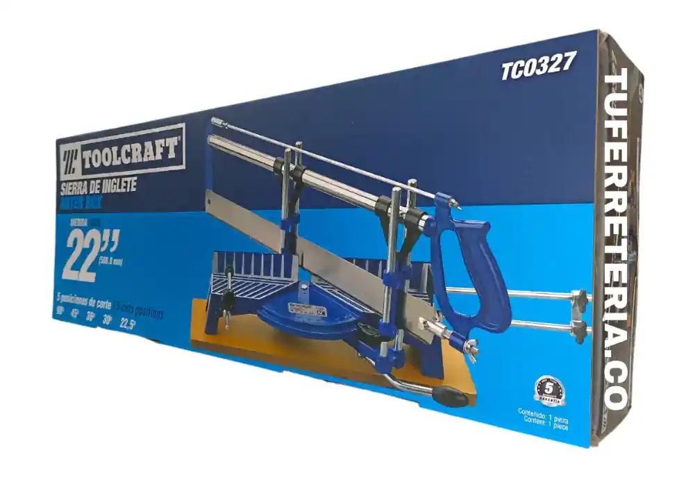 Acolilladora Manual Inglete Profesional 22 Toolcraft