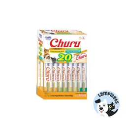 "inaba Cat Snack Churu 20 Piezas - Caja De Variedad De Pollo".